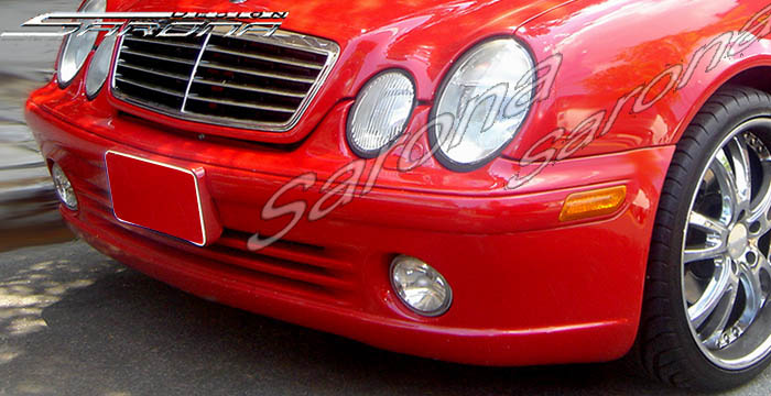 Custom Mercedes CLK Front Bumper  Coupe & Convertible (1998 - 2002) - $590.00 (Part #MB-035-FB)